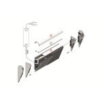 Aluminiumabdeckung WALLE12 - Wandprofil | verschiedene Ausführungen