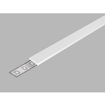 LED Profil Abdeckung C für Profile [ARC12, STEP10, WALLE12, UNI-TILE12] | PMMA | opal 2000 mm