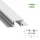 LED Aluminiumprofil MONO (1,4 x 2,3) - Einputzprofile - für Strips bis 12 mm | verschiedene Ausführungen