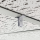Deckenklemme für Rasterdecken T14-35mm aus Metall, Länge 30mm, Breite 12mm | weiß