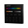 MiBoxer RGBW+CCT Wandcontroller Touch Panel 4 Zonen 2.4GHZ | 3V (2x AAA) Batterie | B4-B | Wandaufbau | Schwarz
