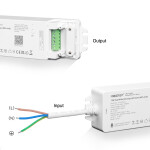 MiBoxer LED Controller + LED Trafo Netzteil 75W 24V...