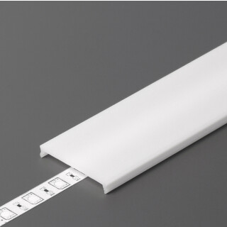 LED Profil Abdeckung C9 für Profile [VARIO30-02] | PMMA | opal 4000 mm
