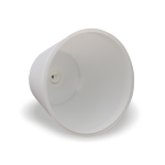 Baldachin mit Zugentlastung für Lampenkabel -  Ø 90x80 mm Kunststoff | Weiß