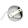 Schnurpendel, Pendelleuchte mit Textilkabel, Metall Baldachin und E27 Fassung | Weiß | 2000mm