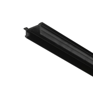 EUTRAC ONE TRACK PVC Abdeckprofil für 3-Phasen Stromschienen Länge 1000mm, schwarz | 575 0 1407 2