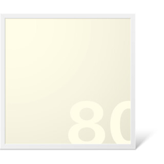 LED Panel 295x295mm, 18W, 1140lm, Opal Abdeckung | 3000K