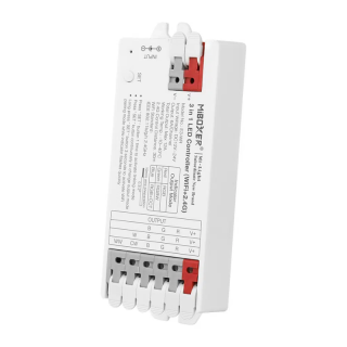 MiBoxer LED Controller WiFi+2,4 GHz | 3in1 RGB/RGBW/RGB+CCT 12/24V Steuerung | E3-WR