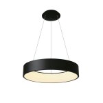 Deko-Light, Pendelleuchte, Sculptoris 800 mm, 60 W, DIM, 3000/4000 K, Schwarz, 4100 lm, Eingangsspannung: 220-240 V/AC, Metall, Matt, IP 20