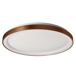 Deko-Light, Deckenaufbauleuchte, Merope 600 mm, 42 W, DIM, 3000/4000 K, Kaffee, 3100 lm, Eingangsspannung: 220-240 V/AC, Aluminium, IP 20