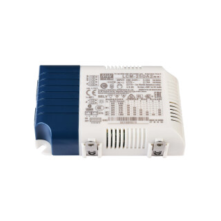 Meanwell, Netzgerät (CC, DC) dimmbar, Multi CC, LCM-25DA2 / DALI2 + DALI1, Stromkonstant, DALI 2.0 / DT6 / Intelli Push-Dim, 18,0-25,0 W, Eingangsspannung: 180-277 V/AC, Ausgangsspannung min./max.: 9-23 V/DC