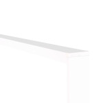 LED-Panel Aufbaurahmen für LED-Panels 62x62 cm, steckbar, weiß