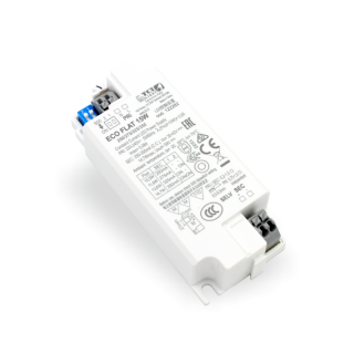 TCI ECO FLAT LED-Betriebsgerät 122282 | 15/220-240 10,5-14,7 Watt 250-350mA, 30-42V | DIP-SWITCH | RIPPLE FREE