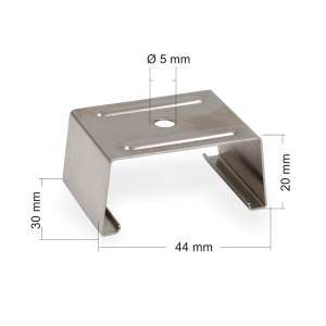 Lichtband-Montageclip 30 mm | kompatibel mit RIDI LINIA /...