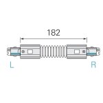 D LINE DALI 3-Phasen Schienensystem Flexverbinder...