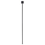 EUTRAC Pendelabhängung für 3-Phasenstromschiene, 120cm, schwarz | 99-906-2