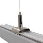 Drahtseilhalter / Gripper 15, mit Clip für Nordic Aluminium Global Trac | silber vernickelt