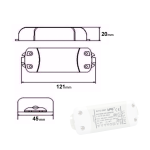 Self SLT12-350IF LED Treiber | 350 mA Konstantstrom |...