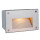 Deko-Light, Wandeinbauleuchte, Side II, 1x max. 40 W G9, Silber, dimmbar über optionales Leuchtmittel, Eingangsspannung: 220-240 V/AC, IP 65