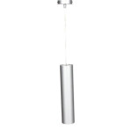 Deko-Light, Pendelleuchte, Barro, 1x max. 50 W GU10, Silber, Eingangsspannung: 220-240 V/AC, Aluminium, IP 20