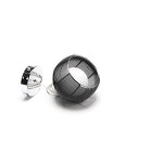 Deko-Light, Pendelleuchte, Filo Ball 160 mm, 1x max. 40 W G9, Schwarz, Eingangsspannung: 220-240 V/AC, Metall, IP 20