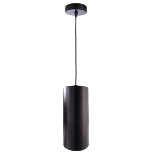 Deko-Light, Pendelleuchte, Barrel, 1x max. 40 W E27, Schwarz, Eingangsspannung: 220-240 V/AC, Metall, IP 20