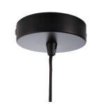 Deko-Light, Pendelleuchte, Barrel, 1x max. 40 W E27, Schwarz, Eingangsspannung: 220-240 V/AC, Metall, IP 20