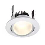 Deko-Light, Deckeneinbauleuchte, COB 95 CCT, 16 W, 2500-6500 K, Weiß, 1118 lm, Spannungskonstant, Eingangsspannung: 24 V/DC, Aluminium, Energieeffizienzklasse: G, IP 20