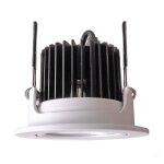 Deko-Light, Deckeneinbauleuchte, COB 95 CCT, 16 W, 2500-6500 K, Weiß, 1118 lm, Spannungskonstant, Eingangsspannung: 24 V/DC, Aluminium, Energieeffizienzklasse: G, IP 20