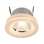 Deko-Light, Deckeneinbauleuchte, COB 68 Acryl, 6,5 W, 2700 K, Silber, 675 lm, Stromkonstant, Eingangsspannung: 18-20 V/DC, Bemessungsstrom: 350 mA, Aluminium, Energieeffizienzklasse: G, IP 20